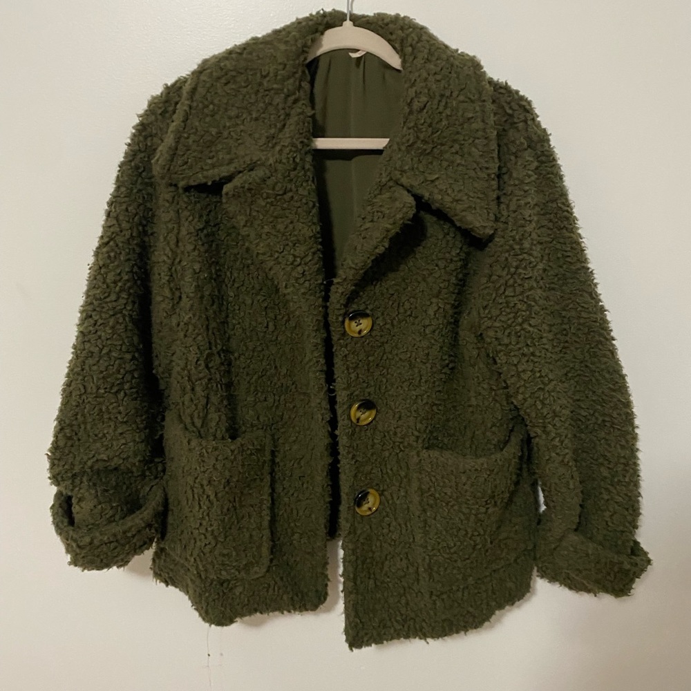 Comfiest Free People winter jacket